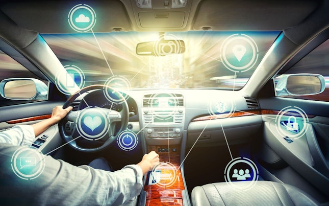 Autonomous Car Sensor System Concept