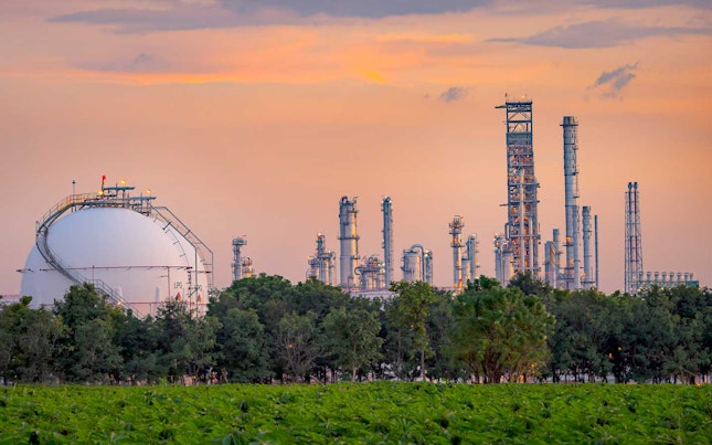 Oil and Gas Refinery Plant